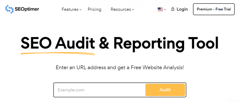 herramienta de auditoría y reporte SEO